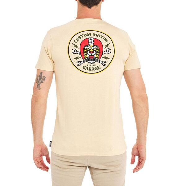 pull-in - T-shirt Garage Jaune / Rouge / Noir
