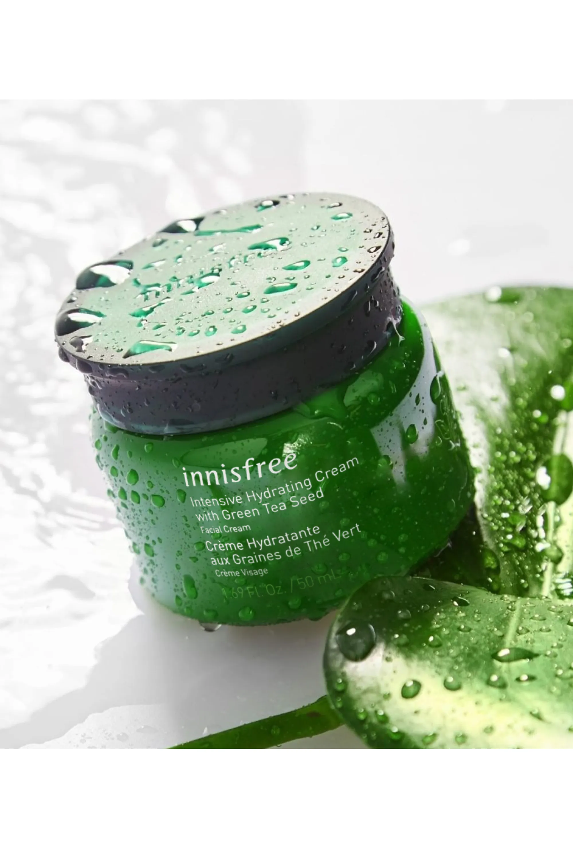 Innisfree Crème hydratante aux graines de thé vert-50 ml