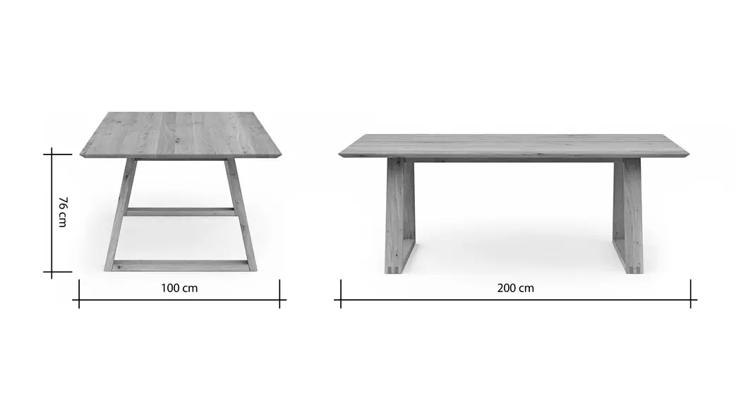 Esstisch Baltimore 200 x 100 cm