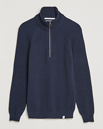 Peregrine Felix Quarter Zip Jumper White
