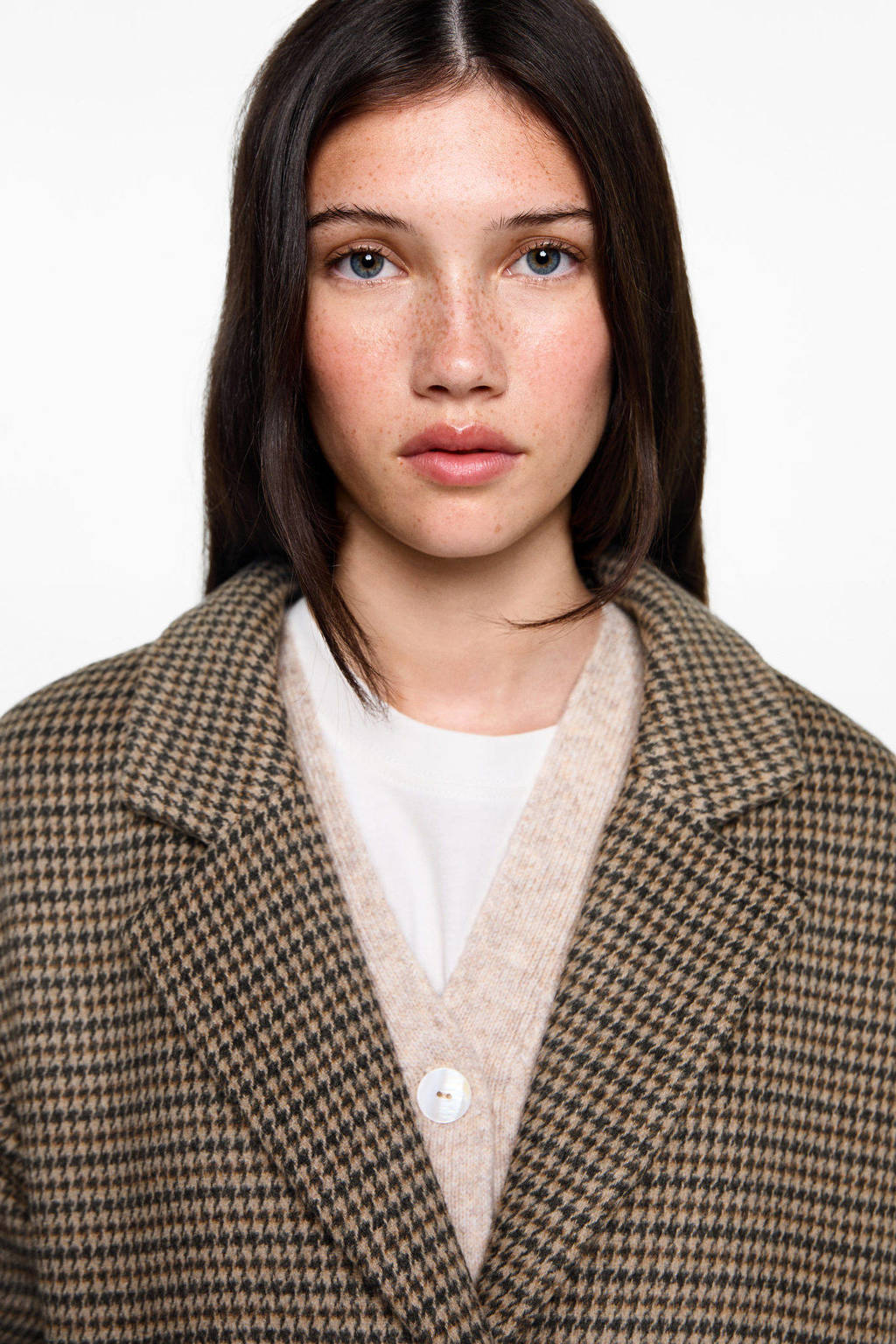 MANGO TEEN regular blazer blazer bruin