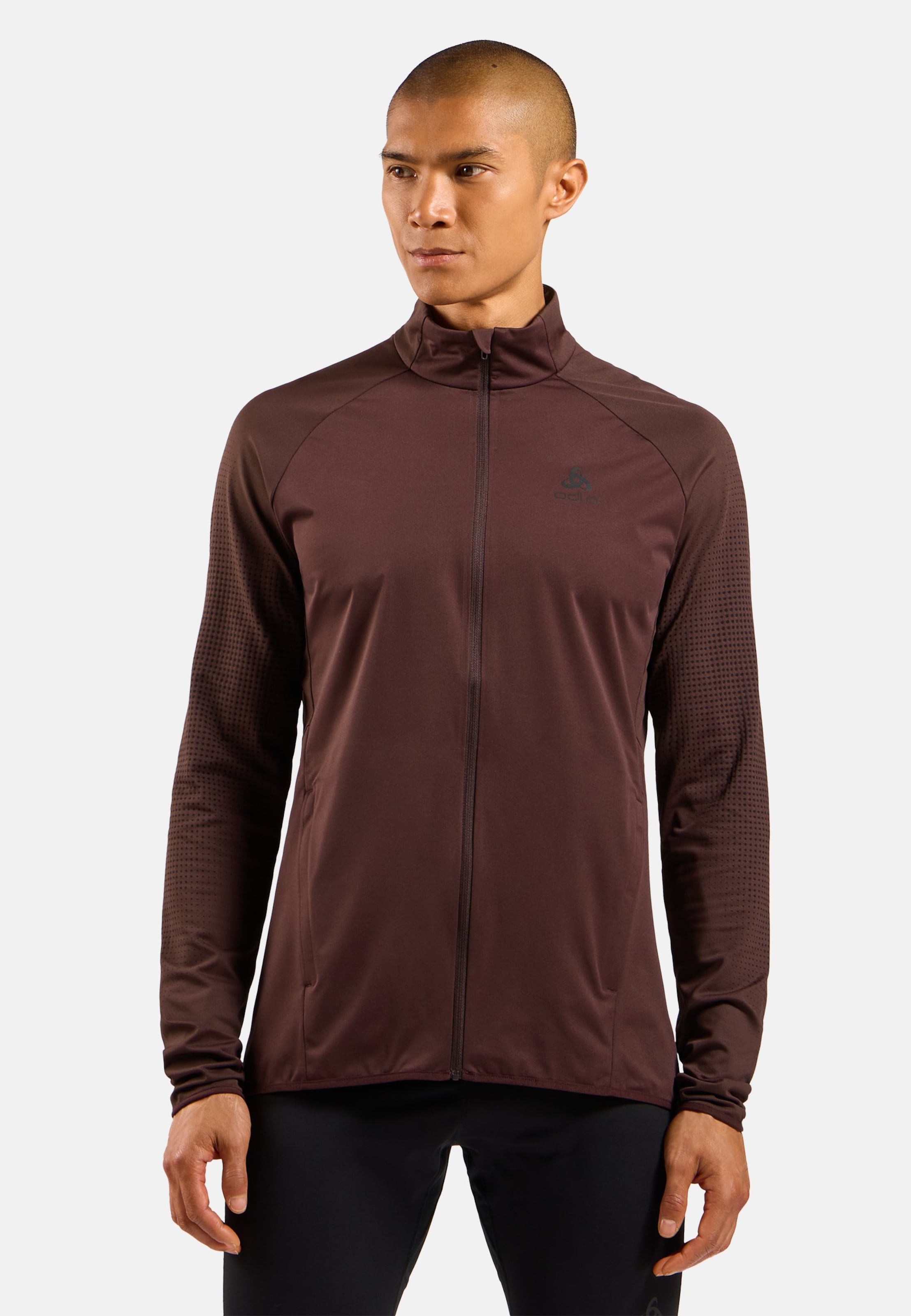 Zeroweight Warm Hybrid-Laufjacke 2.0 in fudge
