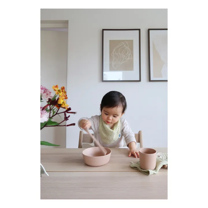 Soft Spot Bavoirs bandana en coton bio - Set de 3 | Garden