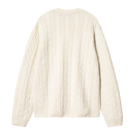 Carhartt WIP Signature Sweater, Natural/Dusty Ice, XL