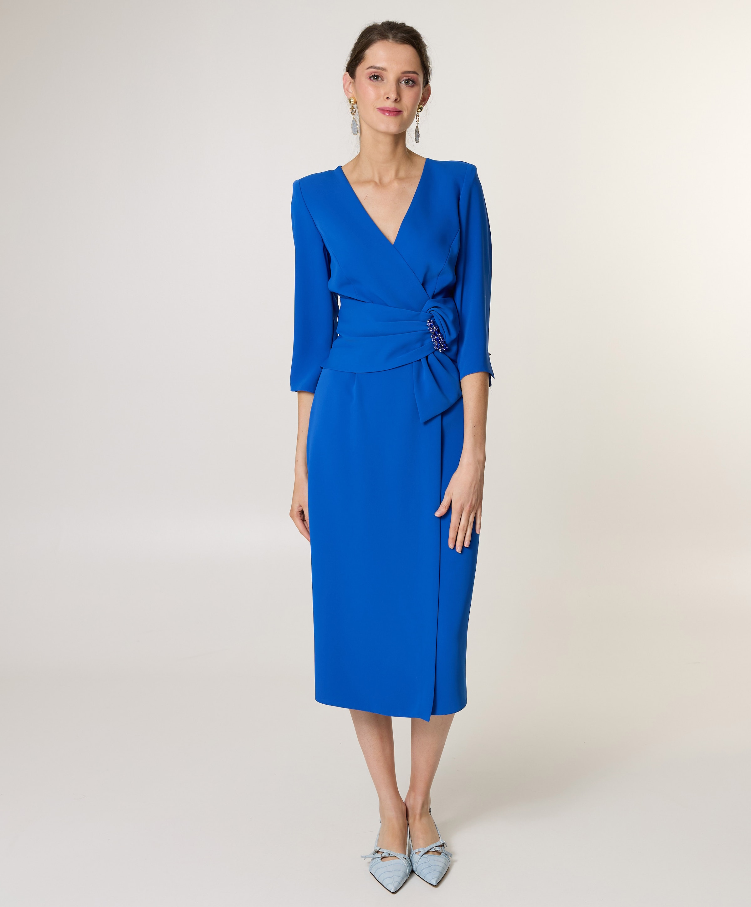 Sonia Peña Dames jurk blauw