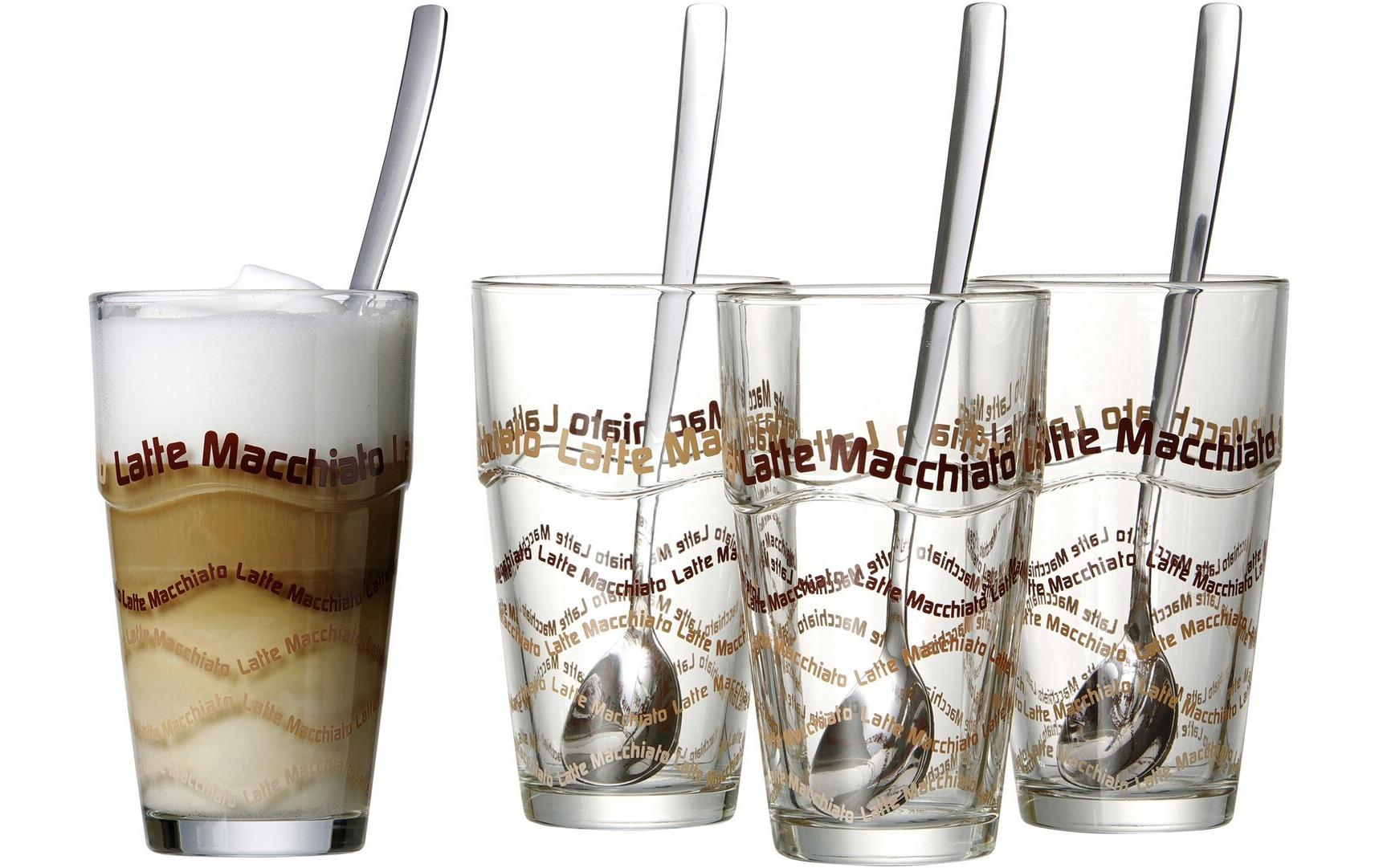 Latte Macchiato Becher Sana 370 ml, 4 StückLatte-Macchiato-Set
