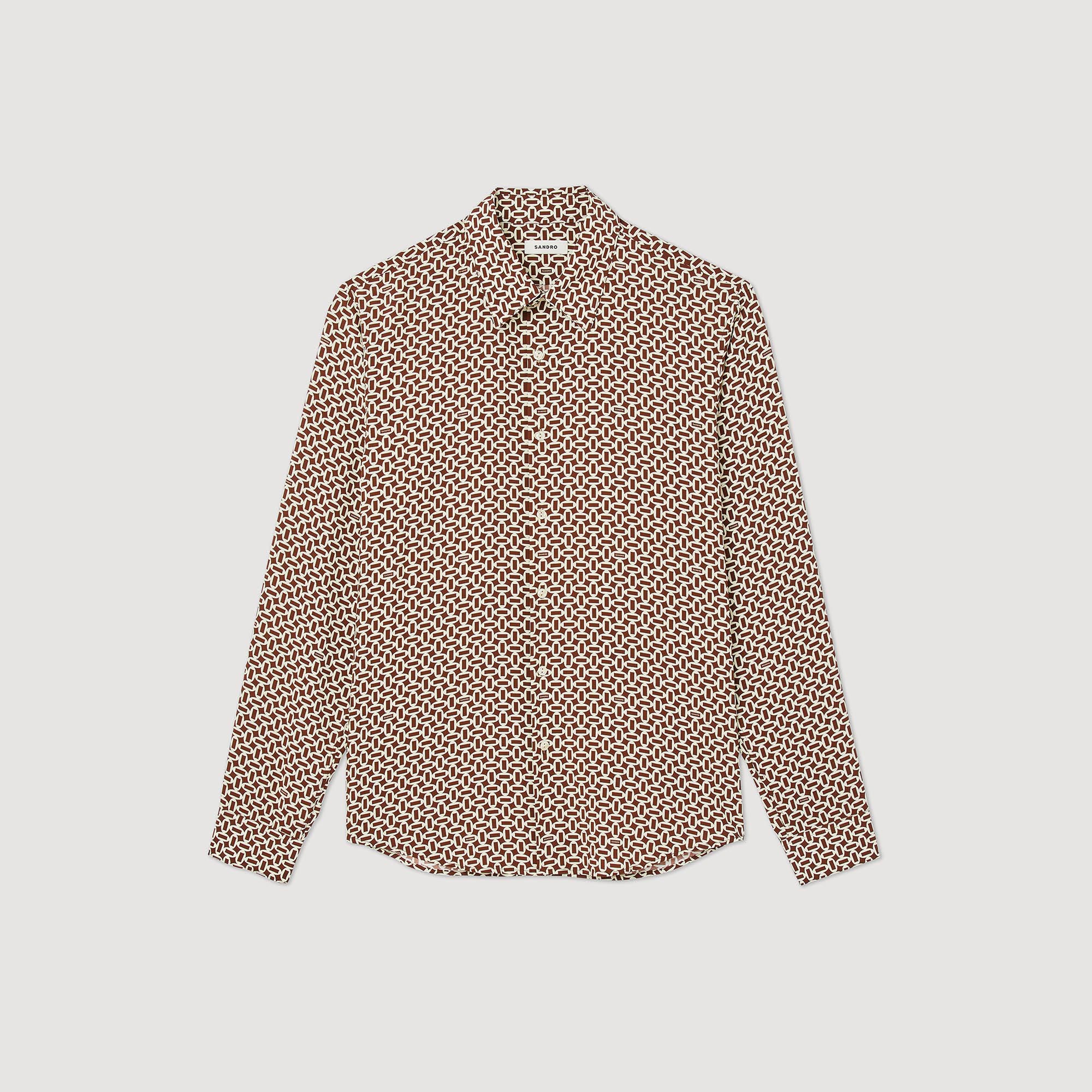 Chemise fluide imprimee