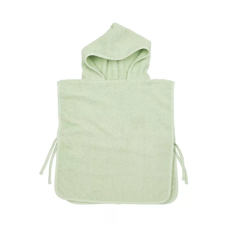 MEYCO Badeponcho Frottee Uni Soft Green