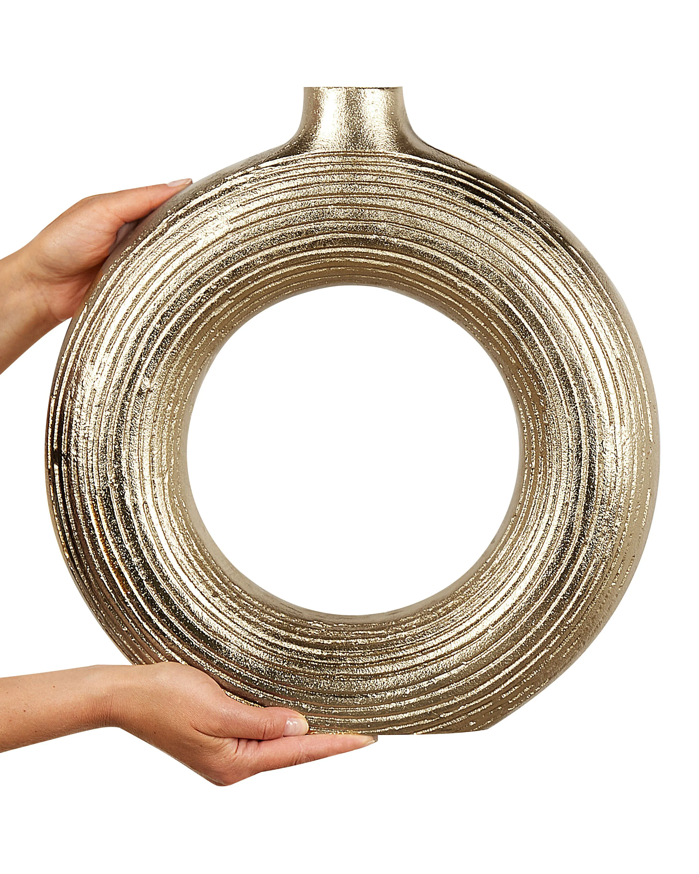 Decoratieve vaas COMAL Metaal 40 cm Goud