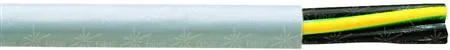 Styrekabel, PVC 5G1,5mm² Y-JZ lysegrå 300/500V ring, kabel Ø8,1mm - (100 meter)