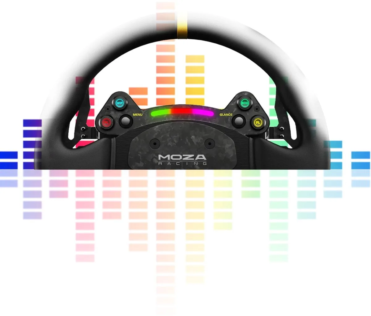 Volant détachable MOZA RS Steering Wheel Leather Volants gaming