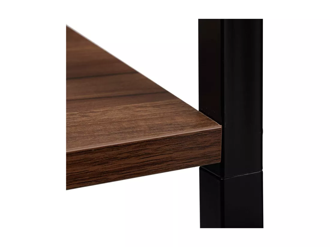 Étagère sur pied avec marron 44 x 31.5 x 136 cm 13_0001202_2
