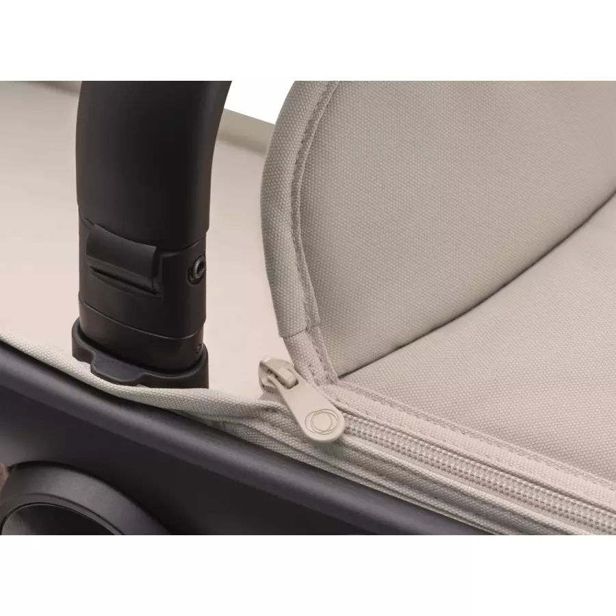 bugaboo Kinderwagen Fox 5 mit Liegewanne und Sitz BlackDesert Taupe