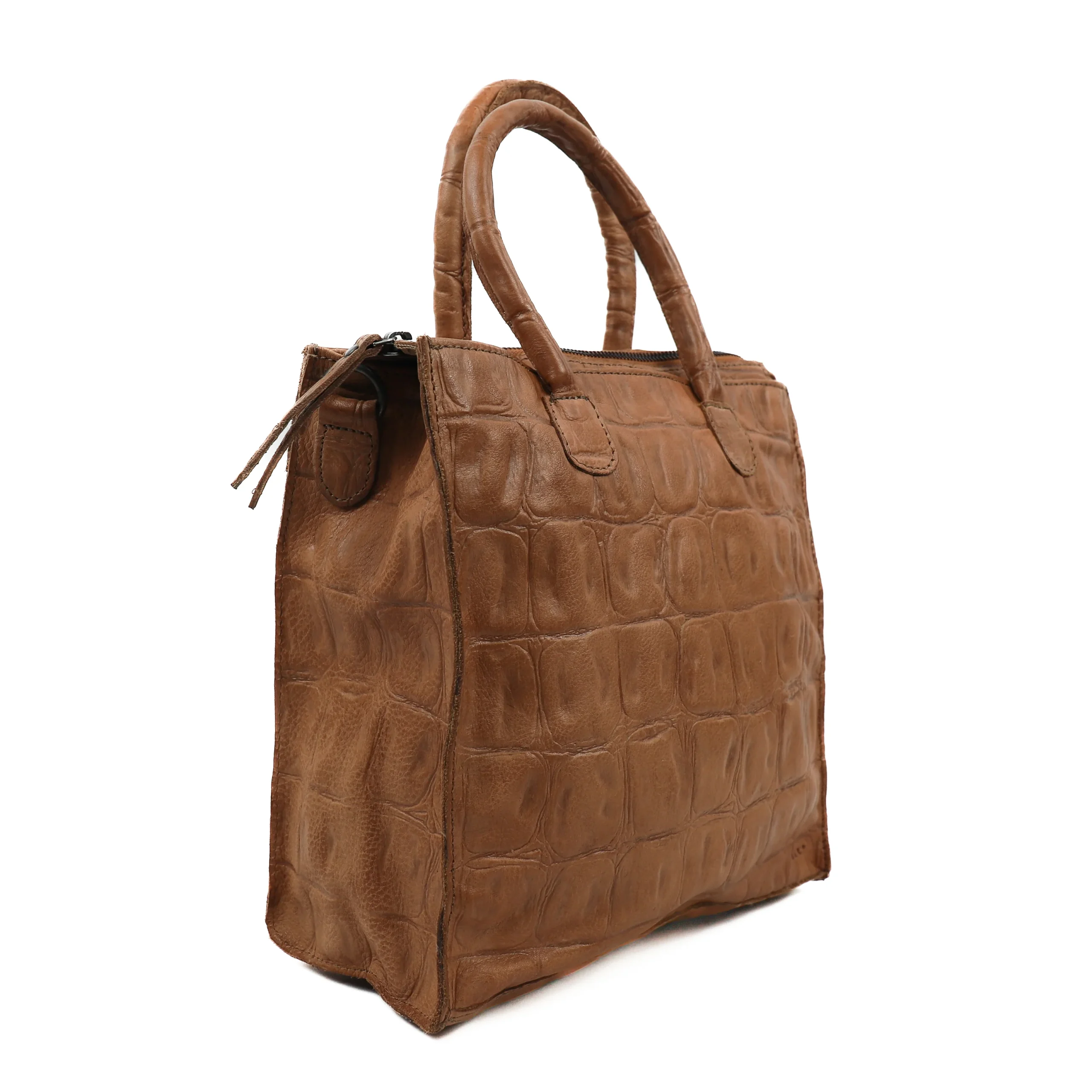Bear Design Croco Hand Schoudertas Bonnie Taupe CR2172
