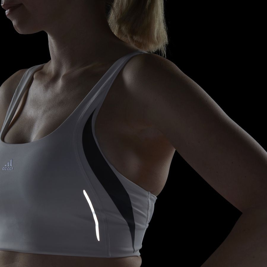 adidas Brassière power Impact - Blanc Femme