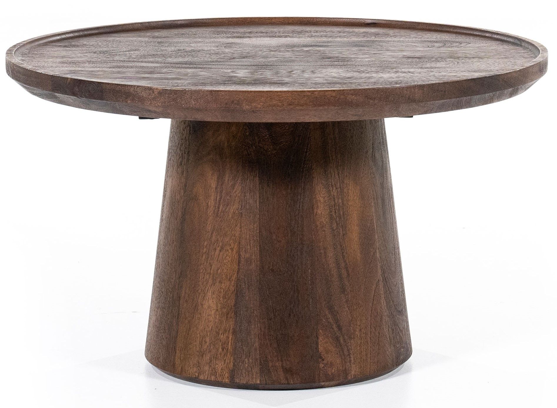 Salontafel 95652 - bruin Ron ⌀66  x H39 cm