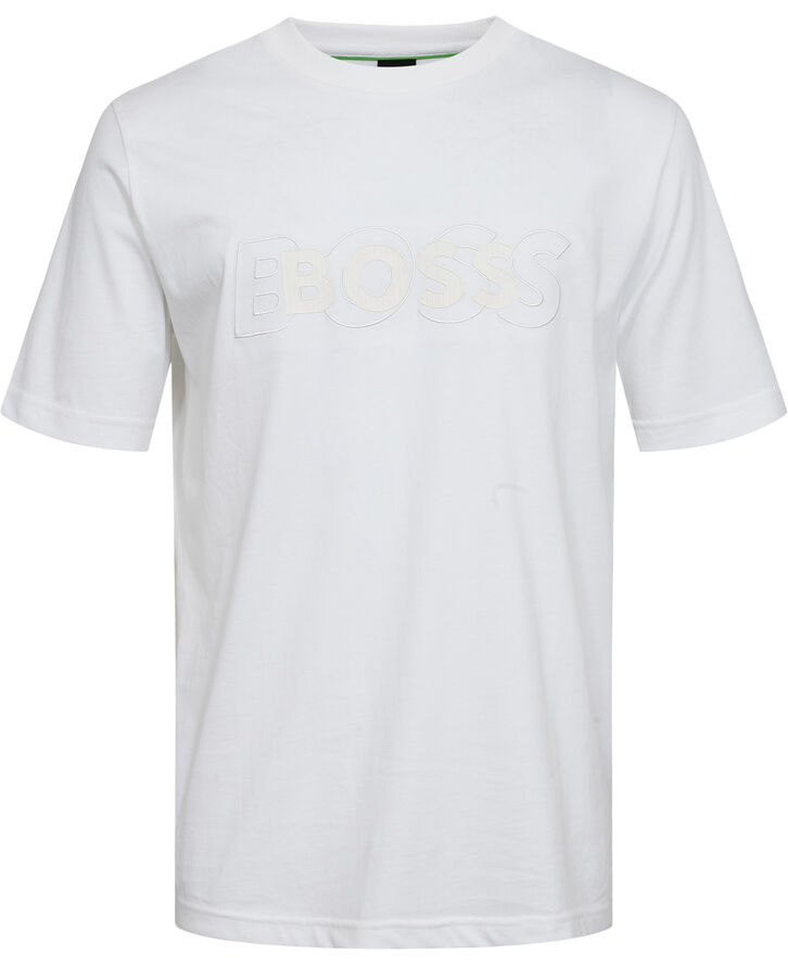 BOSS Tee DropNeedle Hvid