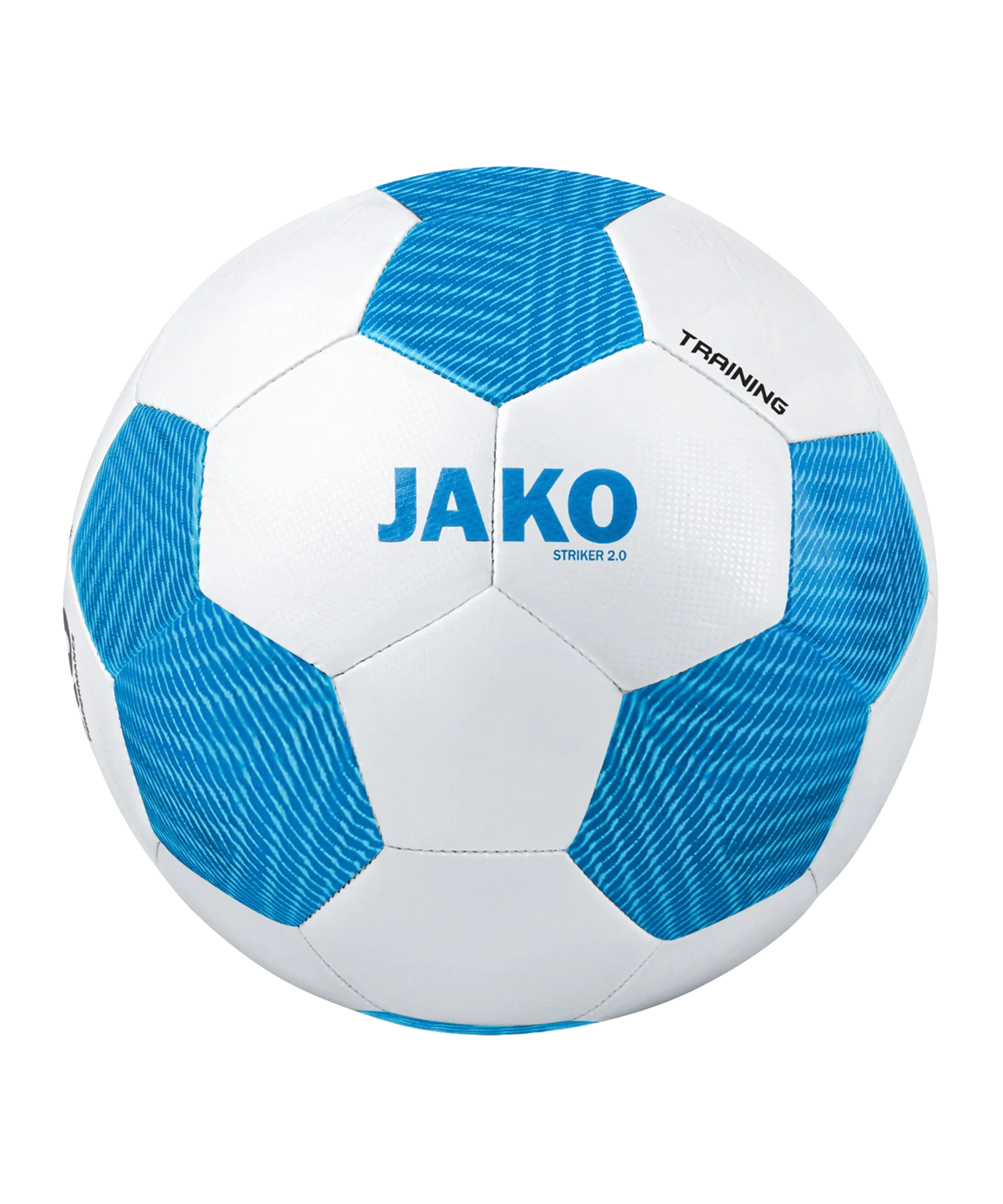 JAKO Striker 2.0 Trainingsball Weiss Blau F703