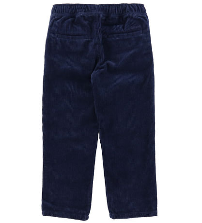 GANT Bukser - Fløjl - Evening Blue