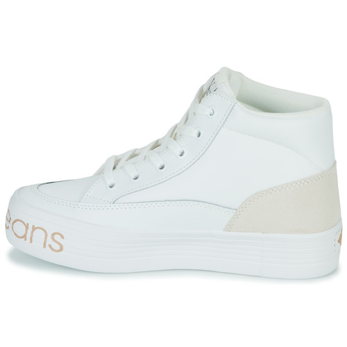Calvin Klein Jeans - VULC FLATF MID WRAP AROUND LOGO - Blanc