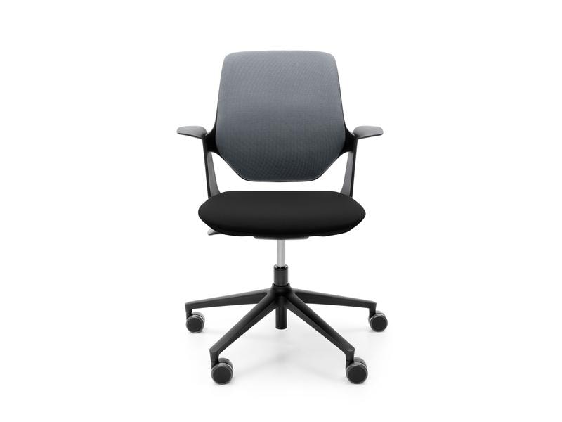 Profim Bürostuhl Trillo Pro 21ST Schwarz/Weiss kariert Trillo Pro – Der schlichte Bürostuhl für das Homeoffice oder das elegante Büro