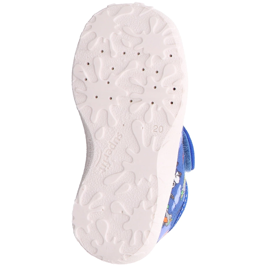superfit Hausschuh Spotty blau