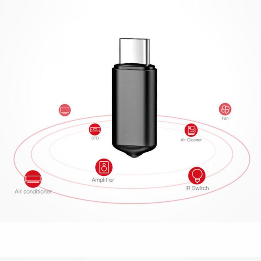 USB C Smartphone Fernbedienung Infrarot Fernauslöser (Android) - Schwarz