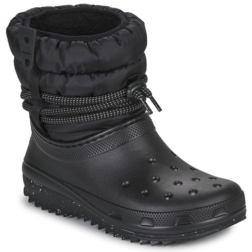 Crocs - CLASSIC NEO PUFF LUXE BOOT W - Noir