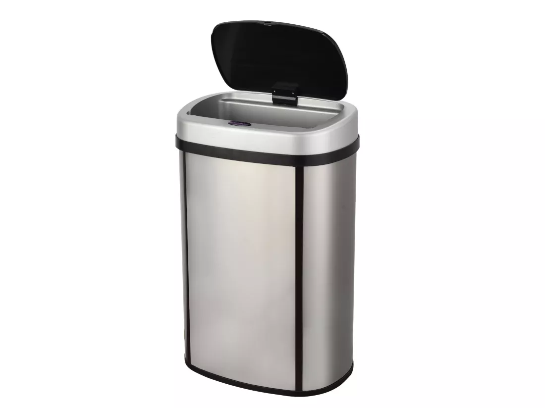 Poubelle de cuisine automatique MAJESTIC SILVER Argent Acier inoxydable 58 L