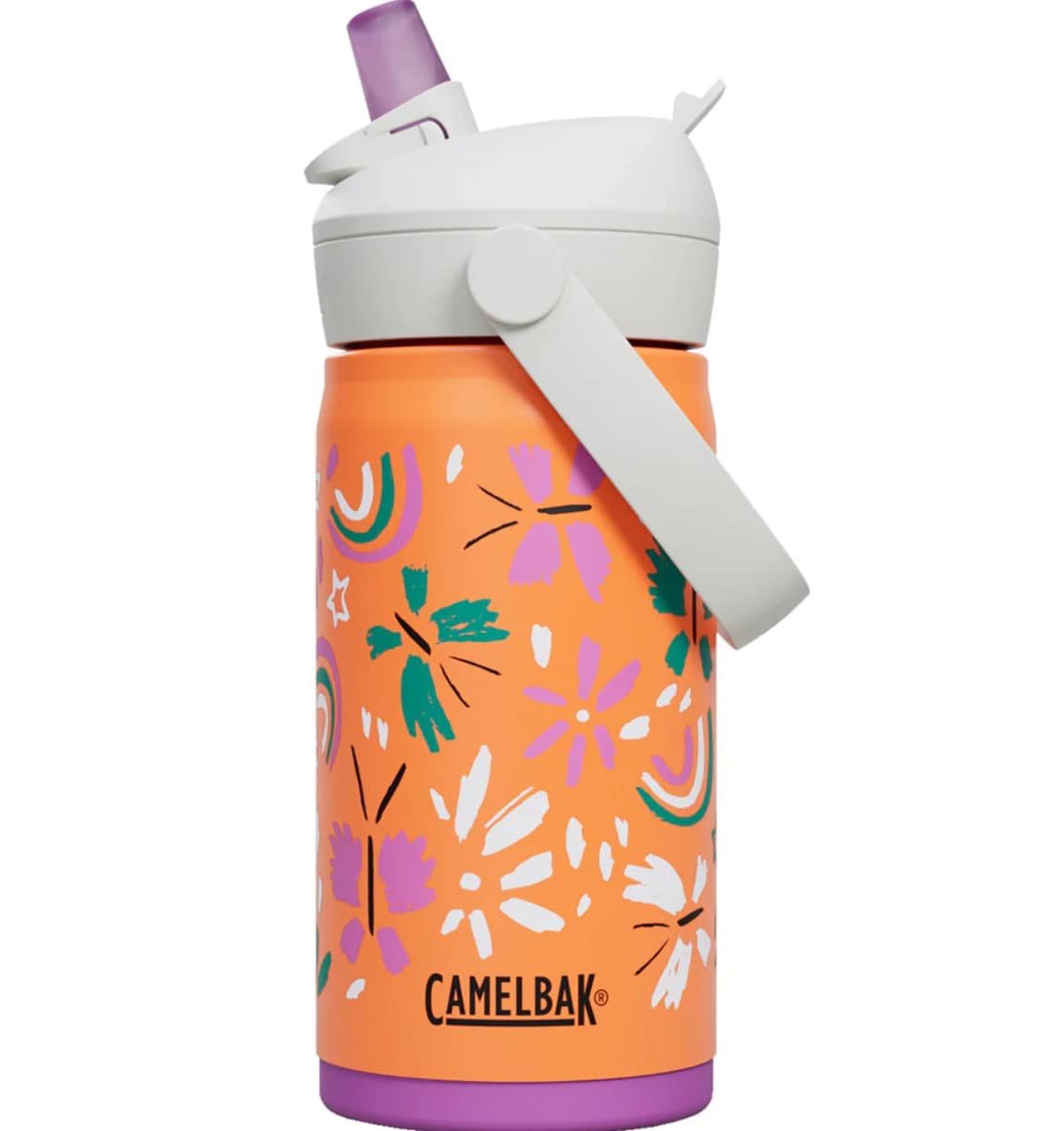 Camelbak Thrive Flip Straw Kids VSS drikkeflaske<br> Lekkasjesikker og brukervennlig!