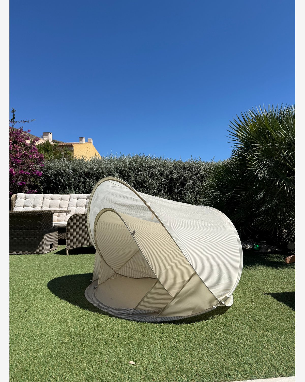 UV-Telt Baby, Lite – Strandtelt Pop-up UV50+ | 80×90 cm