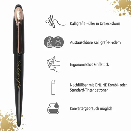 ONLINE Schreibset Best Writer Air Black Rose
