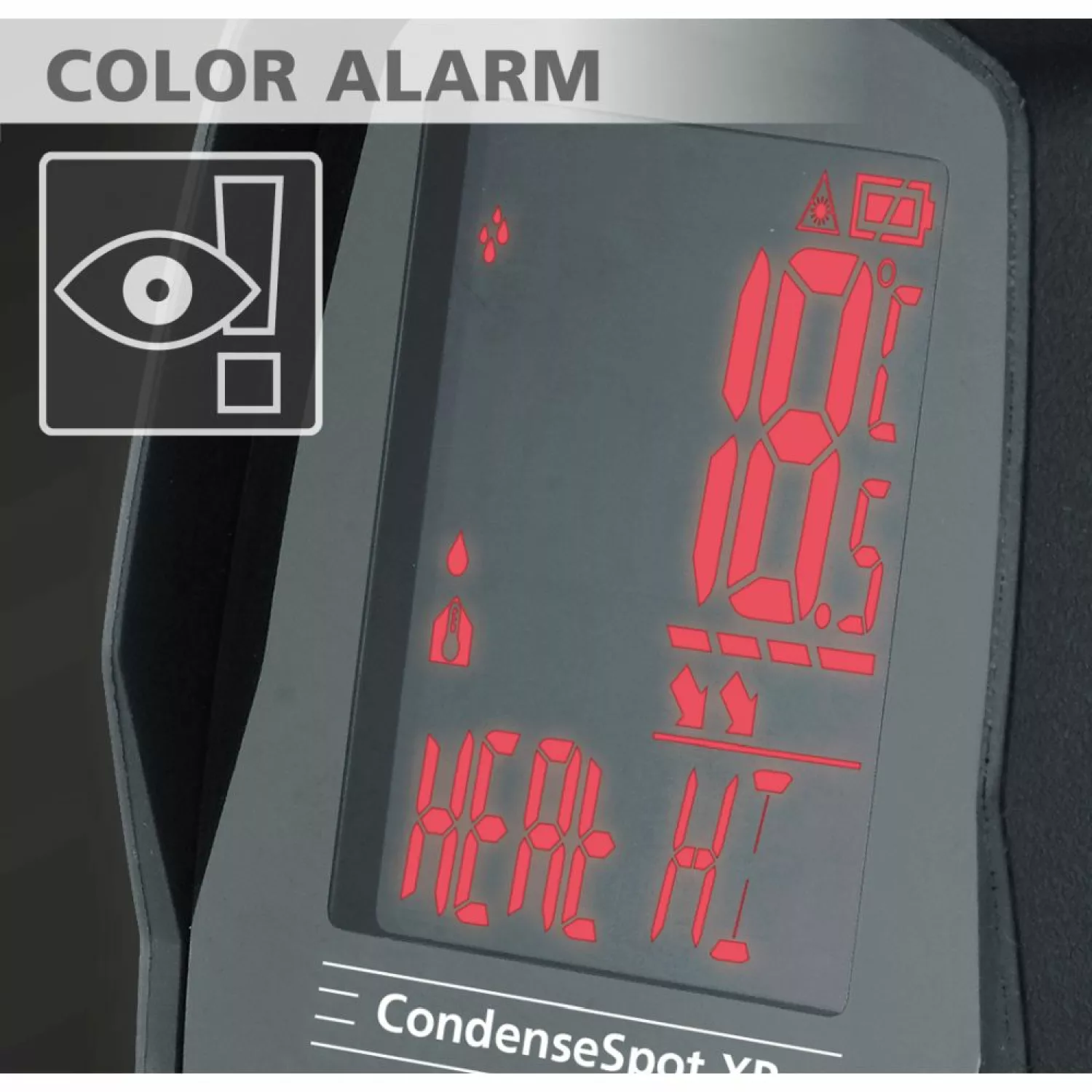 Laserliner CondenseSpot XP Multifunctionele infrarood thermometer -bluetooth - bereik -40°C t/m 800°C