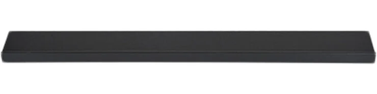 Ekta Living EKTA Wall Shelf - Solid pine black lacquered