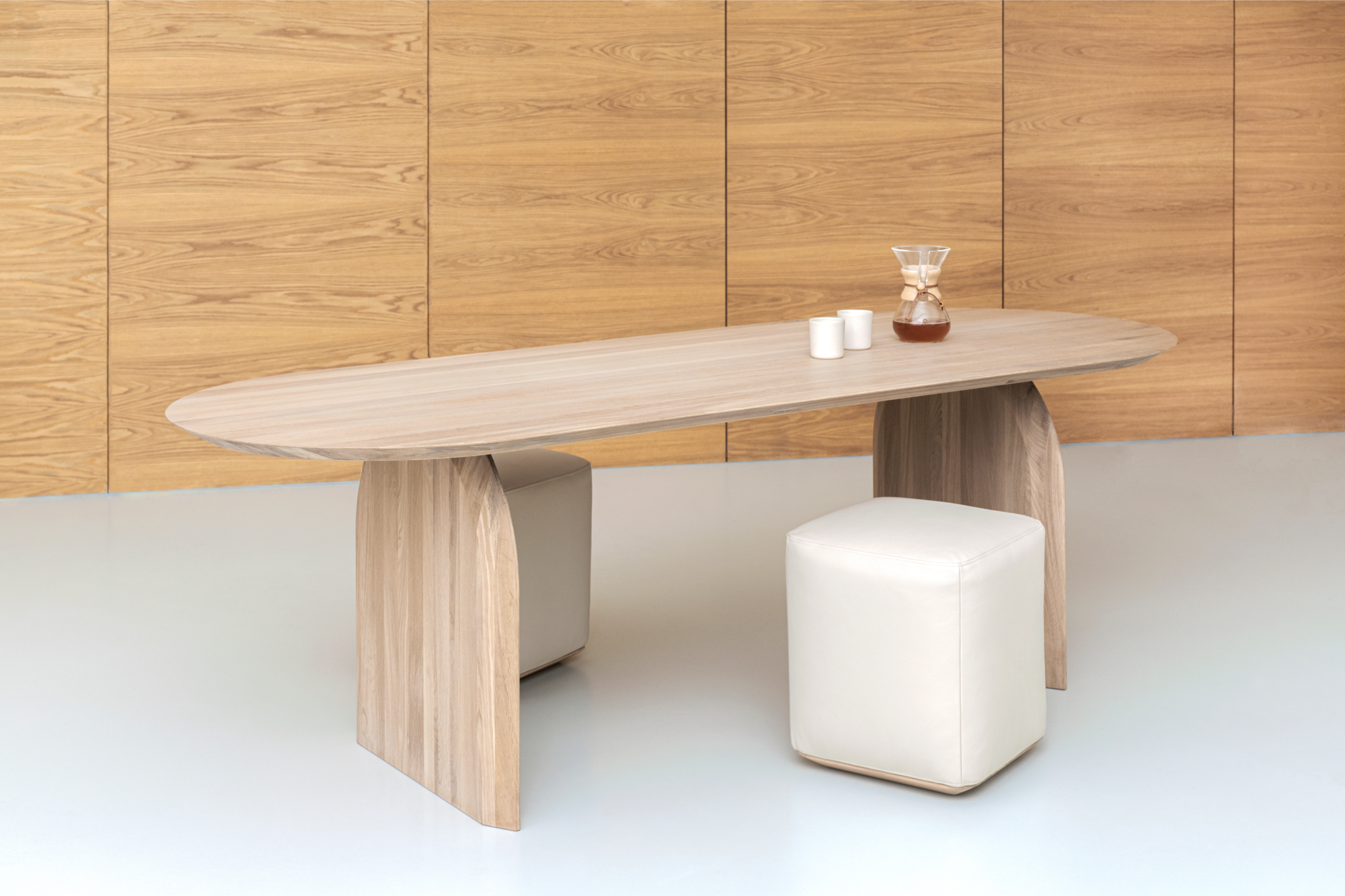 Studio HENK tafel Slot 220 cm | Hardwax Olie 3041 | Verjongd
