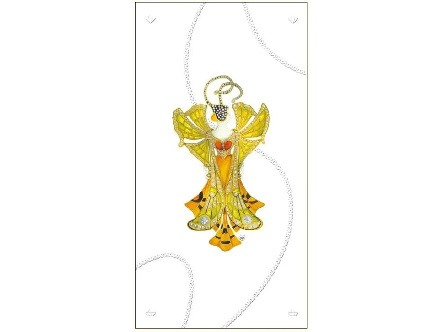 DA VINCI DaVinci Fairy-kort 12x23 cm   konvolut (G06 29A 225)