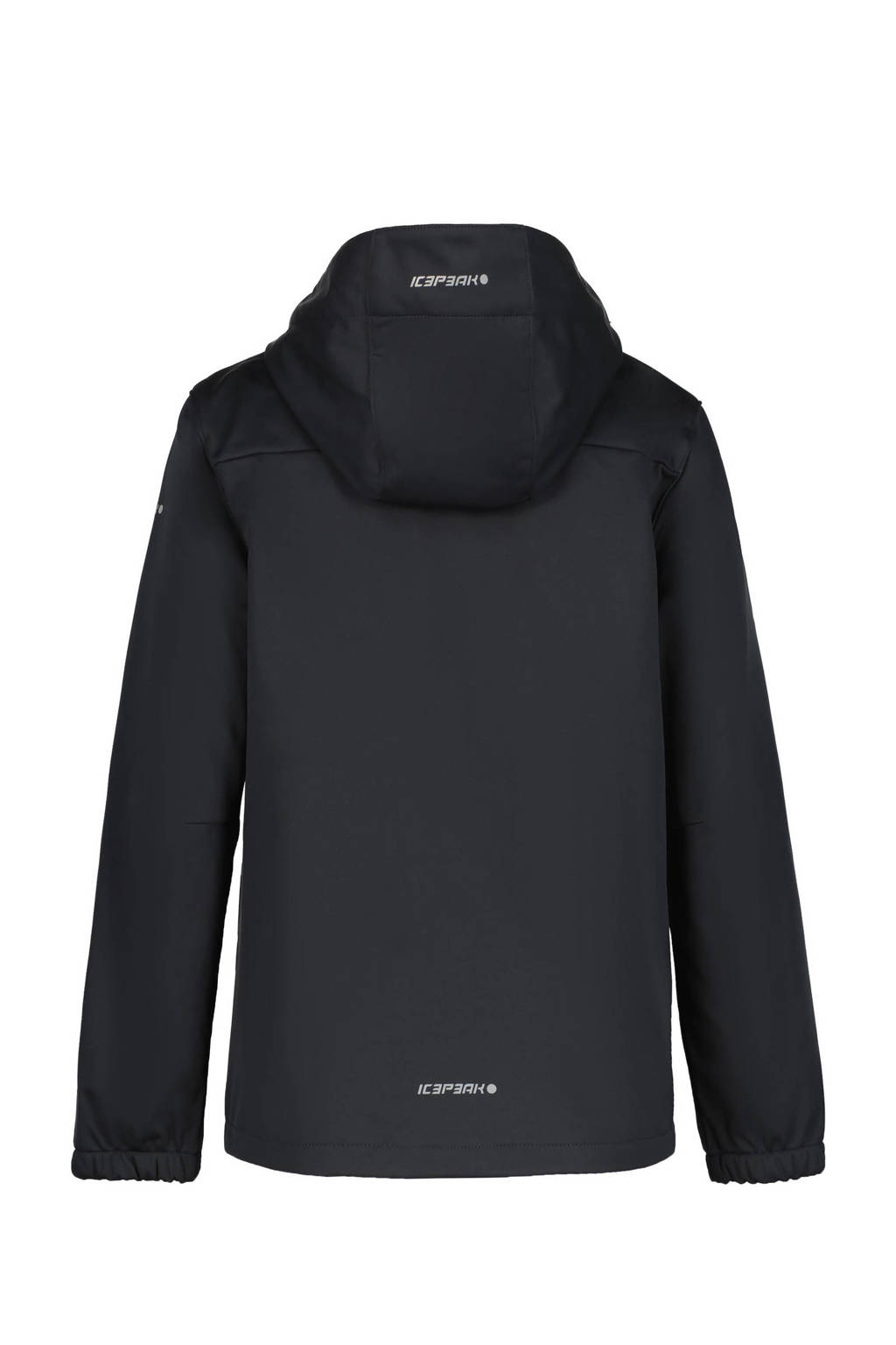 Icepeak softshell jack Kline antraciet/geel