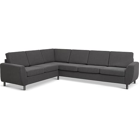 Madrid Nordic vendbar hjørnesofa - antracit