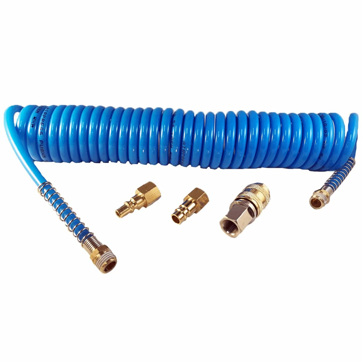 Airpress 4304234 Spiraalslang - PU - Euro - 10 bar - 5 x 8mm - 5m