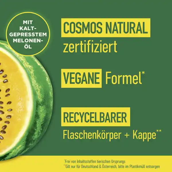 Frische Shampoo Melone
