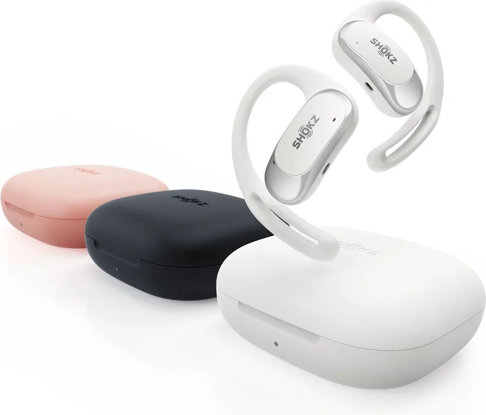 Shokz OpenFit Air Blanc Écouteurs True Wireless