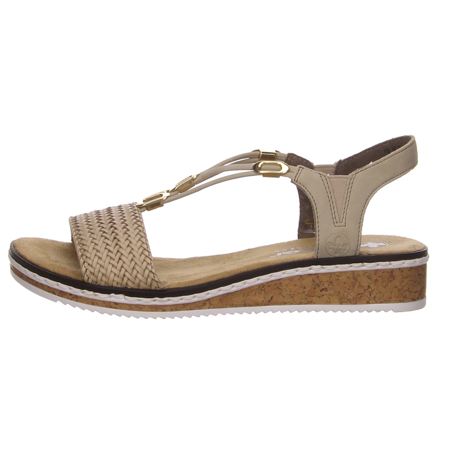 Rieker Keilsandaletten beige beige
