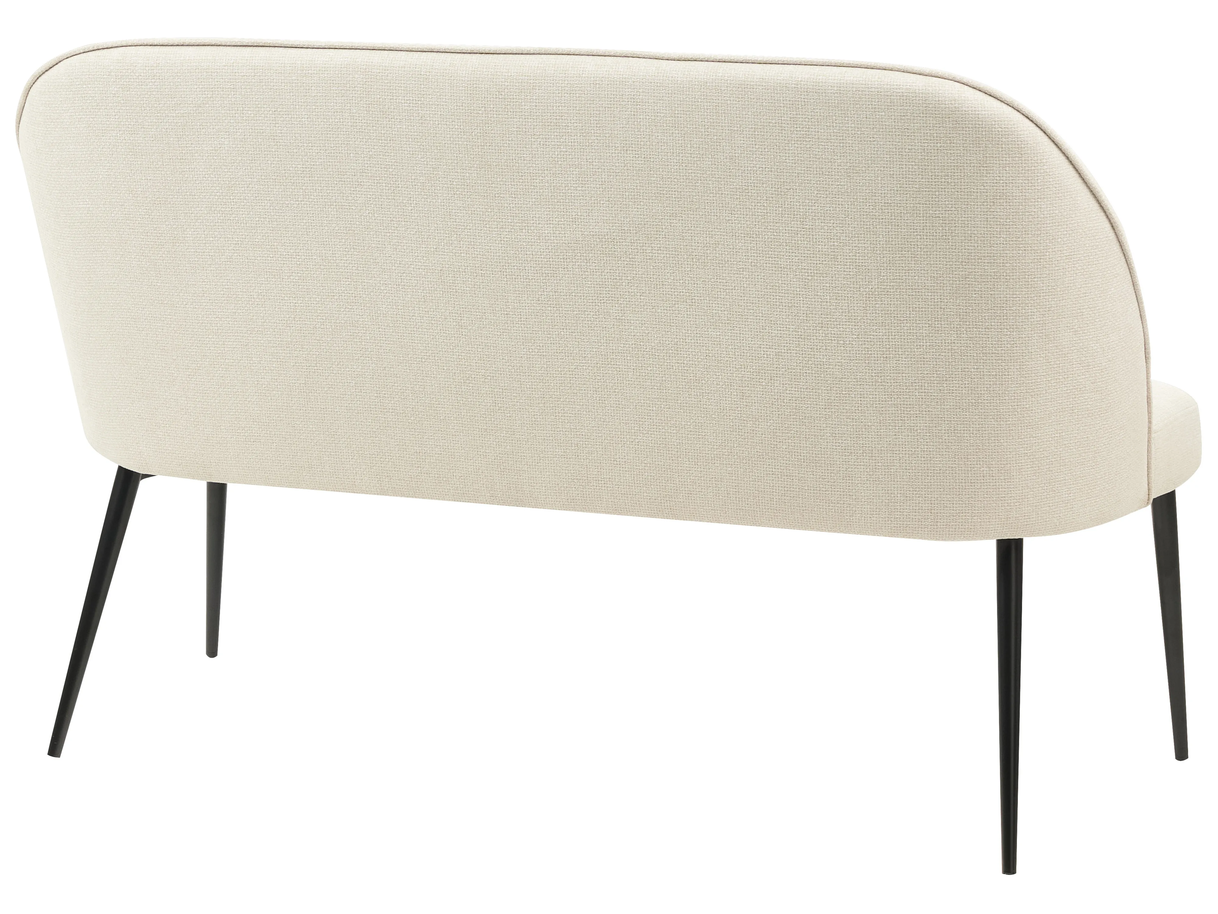 Gestoffeerde bank 2-zits OSBY Stof Lichtbeige