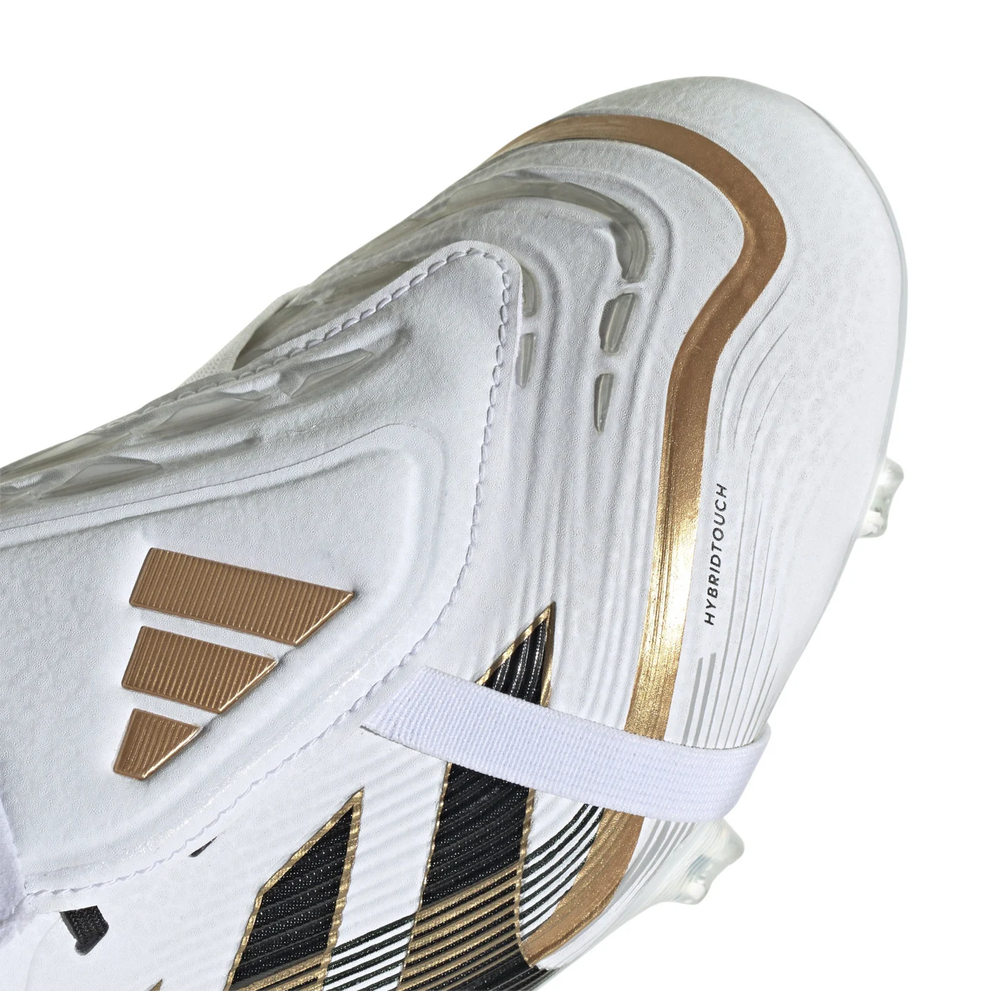 Adidas Predator Elite FT Teamgeist Gras Voetbalschoenen (FG) Wit Zwart Goud