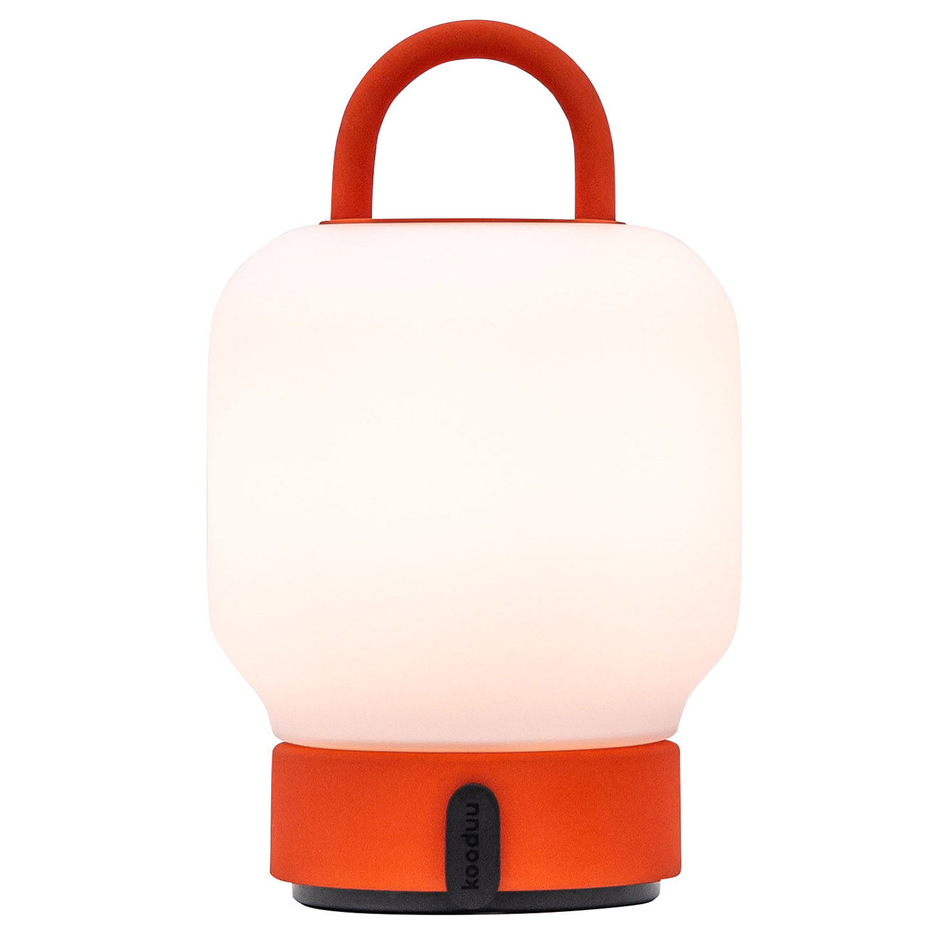 Kooduu Lampe de table Loome orange - 13x13x21 cm