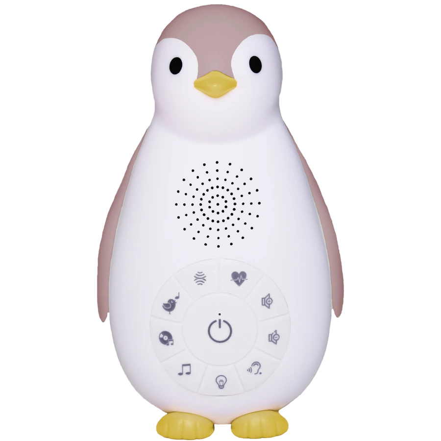 ZAZU Zoe - Die Pinguin Bluetooth Musikbox mit Nachtlicht rosa