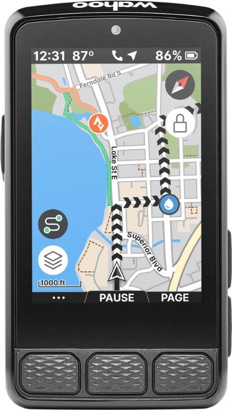 Wahoo - ELEMNT ROAM 3 - Fietscomputer - Groot Anti-reflecterend Touchscreen
