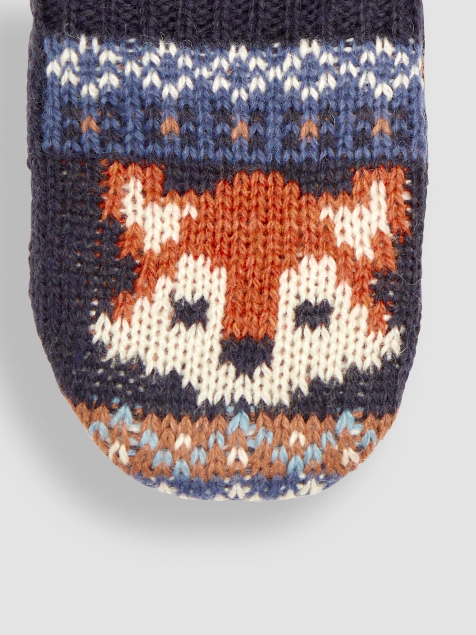 JoJo Maman Bébé Fair Isle Pattern Mittens