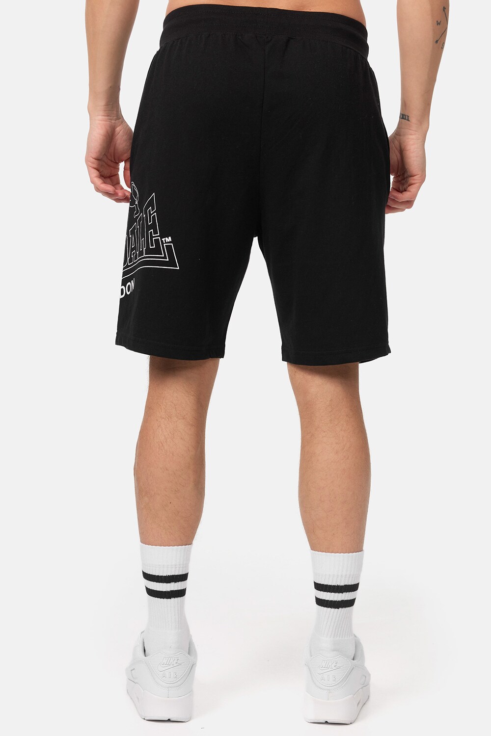 Lonsdale Herren Jogginghose und Shorts normale Passform Doppelpack GIFFORDLAND