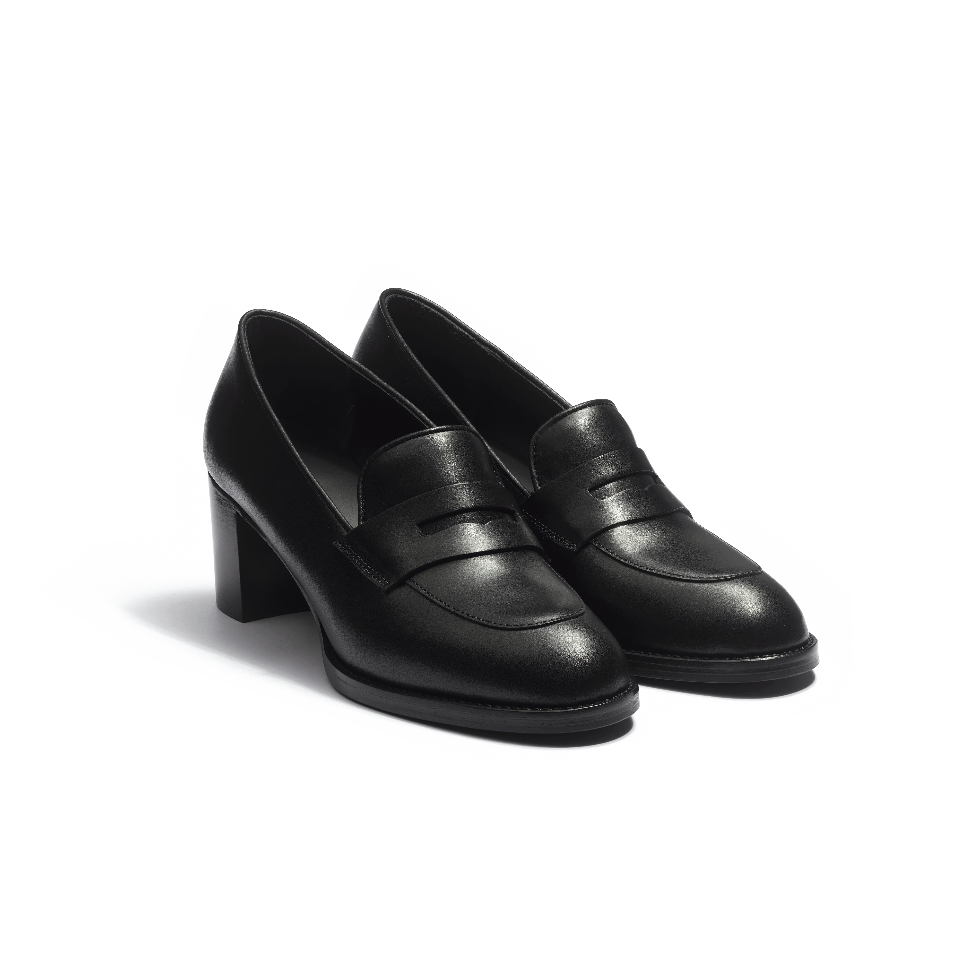 Mocassin à talon
